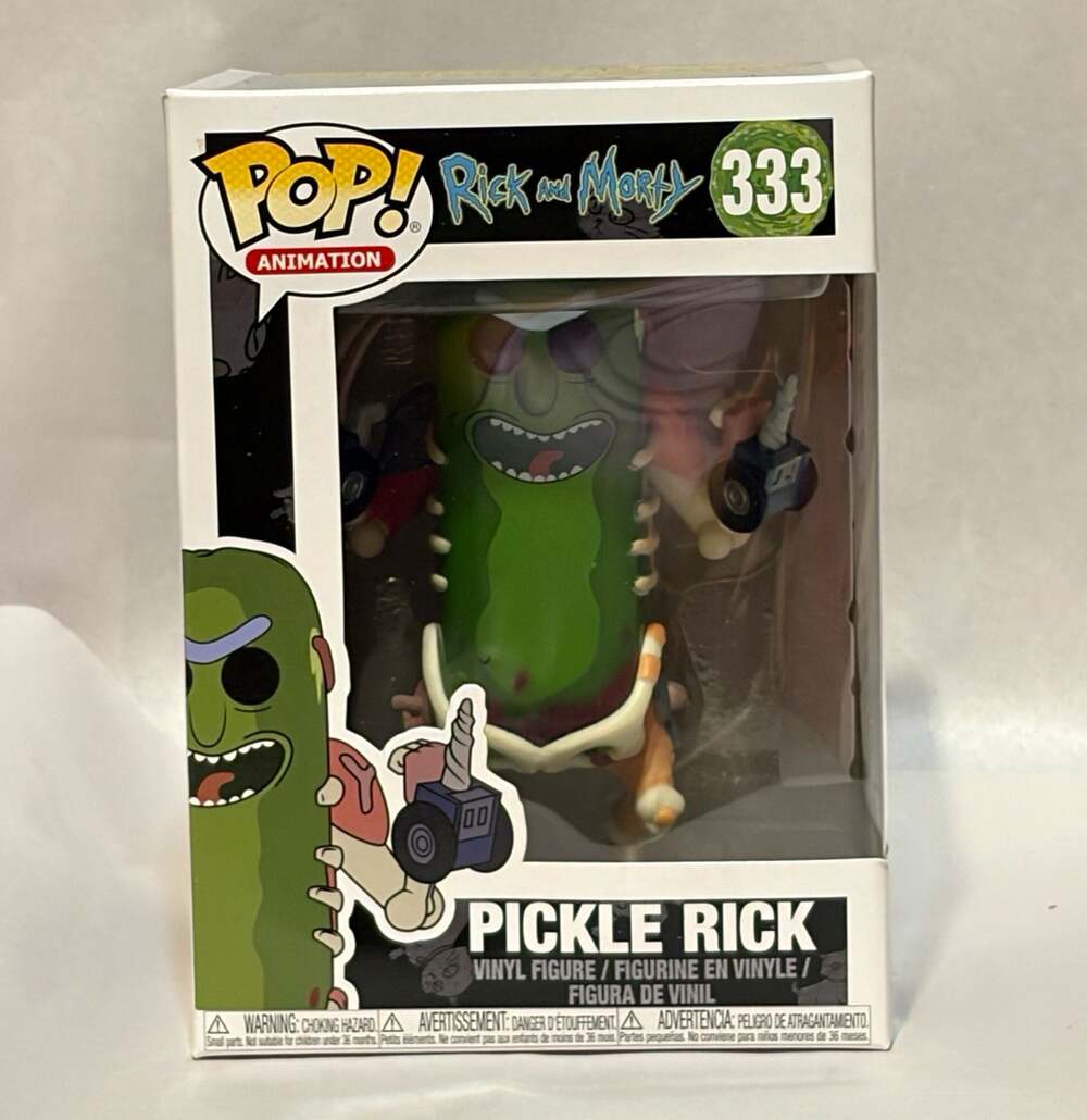 Funko Pop! Animation Rick and Morty Pickle Rick Vinyl Figure #333